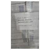 Pallet of Boardwalk can liners