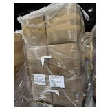 PALLET OF 18 CASES STANDARD GREEN LABEL PILLOWS.