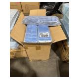 UNCOUNTED QUANTITY OF BLUE 18 INCH MICROFIBER