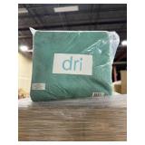 Green microfiber edgeless cloths. Green. 16ï¿½ x