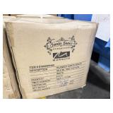 BOX of 6 White Santa Grace 90x90 100% Cotton