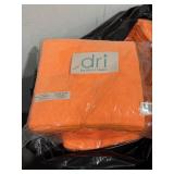 DRI BY TRICOR CLEAN MICROFIBER TOWELS. ORANGE. 12