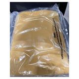 PALLET OF TAN FLEECE BLANKETS. 100% POLYESTER