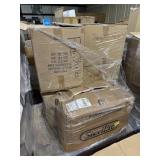 PALLET OF SURGICAL FACE, MASKS, AND FACE SHIELDS.