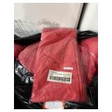 RED 16ï¿½ X 16ï¿½ MICROFIBER TOWELS.  12 IN EACH