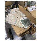 UNCOUNTED QUANTITY OF WHITE MOPHEADS.