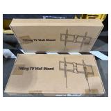 TWO MountUp Brand Tilting TV Wall Mounts, Weight