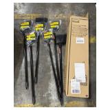 Box of 6 Rubbermaid Lobby Flagged Bristle Angle