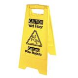 15 WET FLOOR SIGNS, NEW.  RANDOM PICK