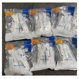 SIX Double Packs 3-Outlet Flat Indoor Extension