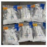 SIX Double Packs 3-Outlet Flat Indoor Extension