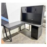 Realspace DeJori 59"W L-Shape Corner Desk with