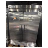 TRUE MANUFACTURING BRAND TWO DOOR STAINLESS STEEL