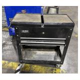 Global 2 drawer top opens 28 by 15 inch black