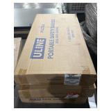 NEW ULine Folding Safety Barrier Steel w/ Casters