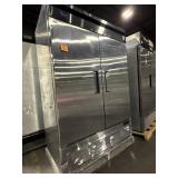 ATOSA TWO DOOR STAINLESS STEEL REFRIGERATOR. USED