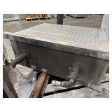 custom-fabricated industrial metal tank or