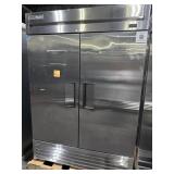 TRUE MANUFACTURING REFRIGERATOR. DOUBLE DOOR