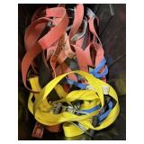 Tub of Heavy Duty Straps, Assorted Colors & Sizes