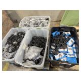 4 Tubs of Motorola remote speaker microphones