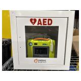 ZOLL AED3 Defibrillator in AED Wall Cabinet