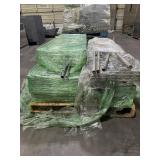 PALLET OF 5 SETS STAINLESS SHELVING UNITS