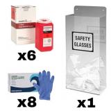 DEAL- Sharps Stations, Nitrile Gloves, Glasses Box