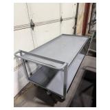 Heavy-duty industrial warehouse utility cart