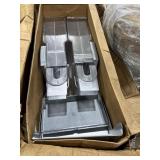 SET OF TWO CEREAL DISPENSERS. PLASTIC. USED. SOLD