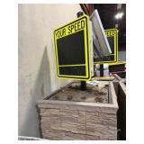 Large Radar Speed Sign, a traffic-calming device