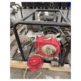 Water Pump with Honda Motor GX390 Untested