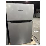 Hisense Double Door Mini Fridge with Freezer.