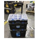 Hart stack 3 piece rolling tool box.