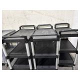 SET OF 3 HEAVY DUTY PLASTIC DOUBLE HANDLEPUSH