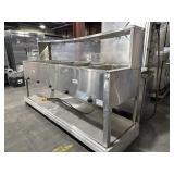 Commercial stainless steel food warmer steam