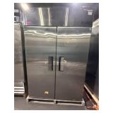 ATOSA 2 DOOR STANDUP FREEZER. STAINLESS STEEL.