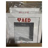 3 NEW Cardiac Science Wall Mounted AED Cabinets