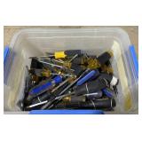 Bin of Husky Hand Tools Screwdrivers Assorted Size