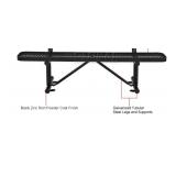 NEW Black Steel Mesh Bench Base Kit (NO Back Rest)