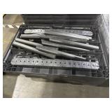 XL 5 TIER HEAVY DUTY SHELVING UNIT. BLACK