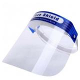 NEW Box of 400ct Blue Transparent Face Shields
