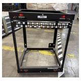 B-Line open-frame server rack, designed for
