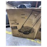 Haaga 497 manual push sweeper new in box. Made in