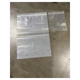 BUNDLE OF SMALL AND EXTRA LARGE CLEAR RECEIVABLE