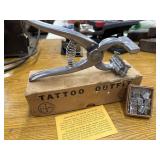 Vintage Stone Tattoo Outfit  for livestock ear