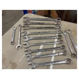 Combination of Wrenches of Various Sizes. Brands