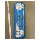 Vintage Sunny Orange Soda Pop Metal Wall