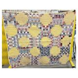 Log Chain Vintage Handmade Patchwork