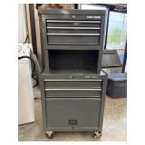 Craftsman Rolling Tool Chest Cabinet Gray Metal