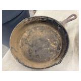 Two Vintage Cast Iron skillets, needs to be